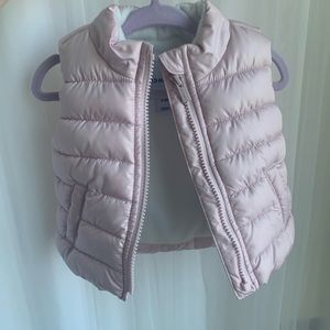 3-6m old navy puffer vest